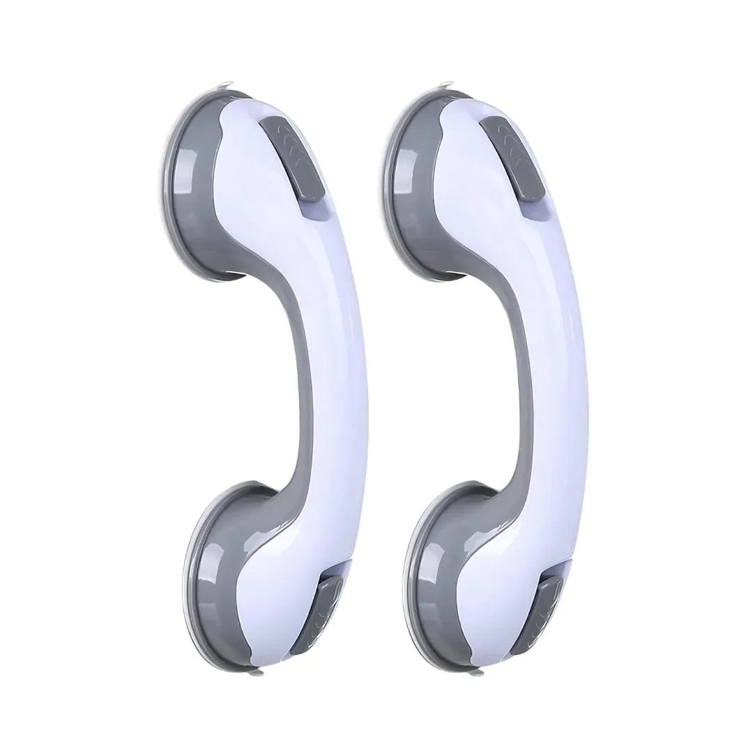 Barra de Apoio para Banheiro com Borrachas de Fixação Antiderrapantes Suporta até 150kg