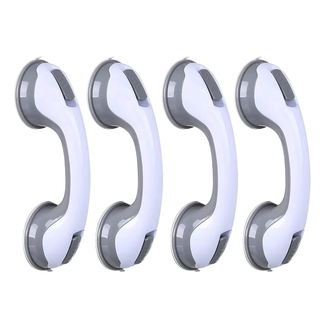 Barra de Apoio para Banheiro com Borrachas de Fixação Antiderrapantes Suporta até 150kg