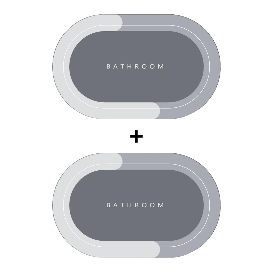 Tapetes para Banheiro Antiderrapante Premium - Pague 1 Leve 2