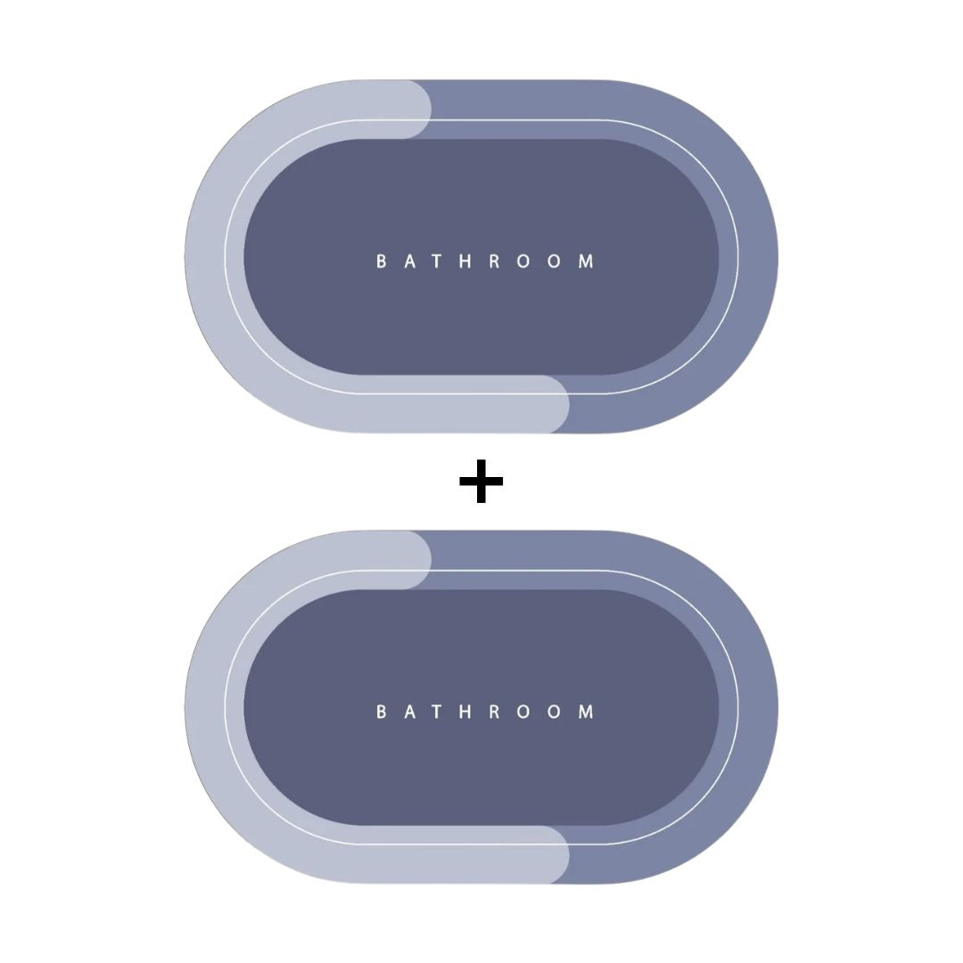 Tapetes para Banheiro Antiderrapante Premium - Pague 1 Leve 2