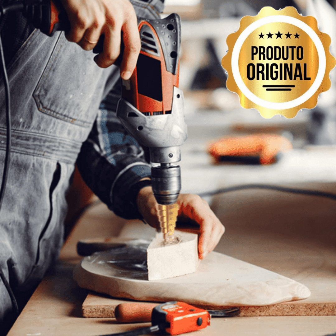 Broca Titânio | Kit Completo (Queima De Estoque 🔥) Broca Titânio | Kit Completo Casa Feita