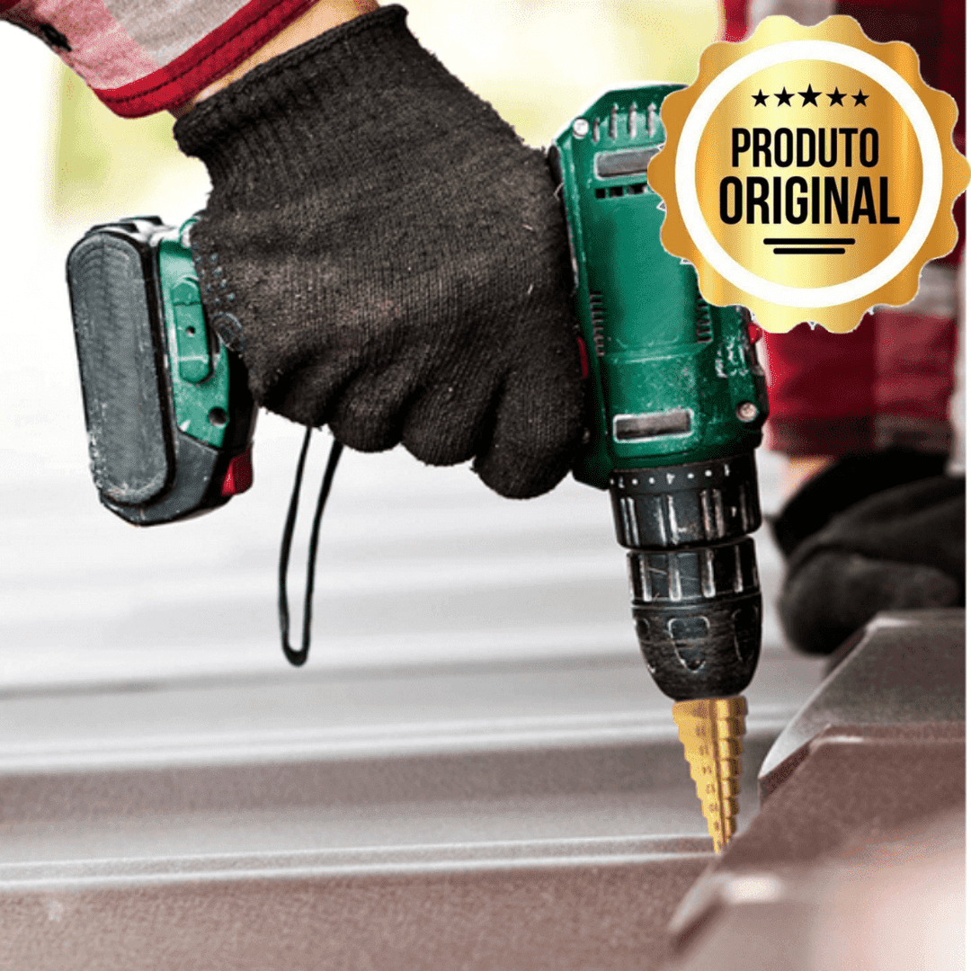 Broca Titânio | Kit Completo (Queima De Estoque 🔥) Broca Titânio | Kit Completo Casa Feita