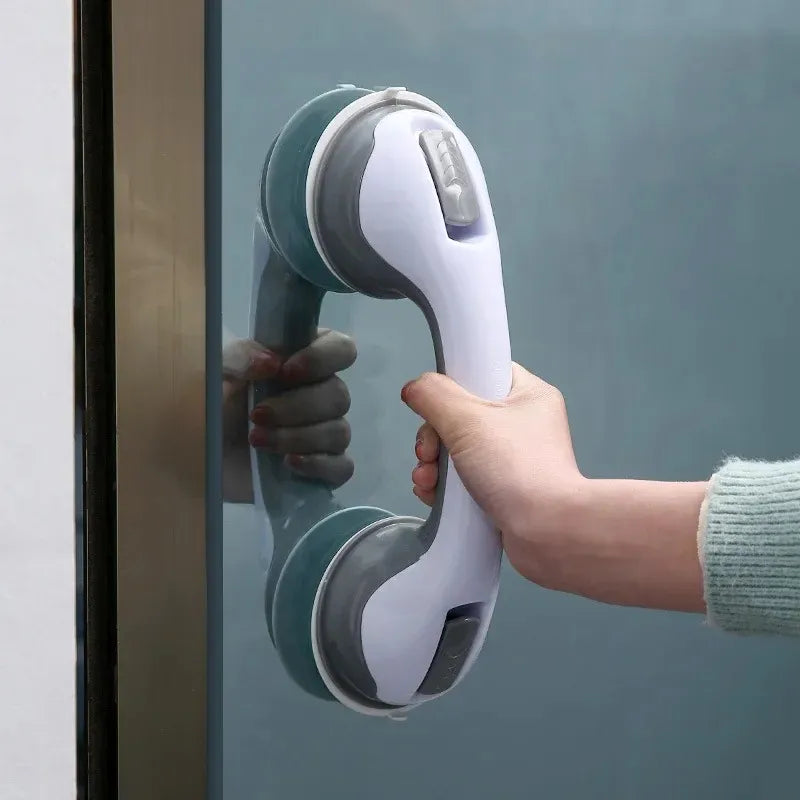 Barra de Apoio para Banheiro com Borrachas de Fixação Antiderrapantes Suporta até 150kg