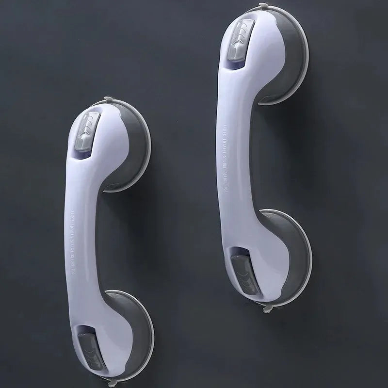 Barra de Apoio para Banheiro com Borrachas de Fixação Antiderrapantes Suporta até 150kg