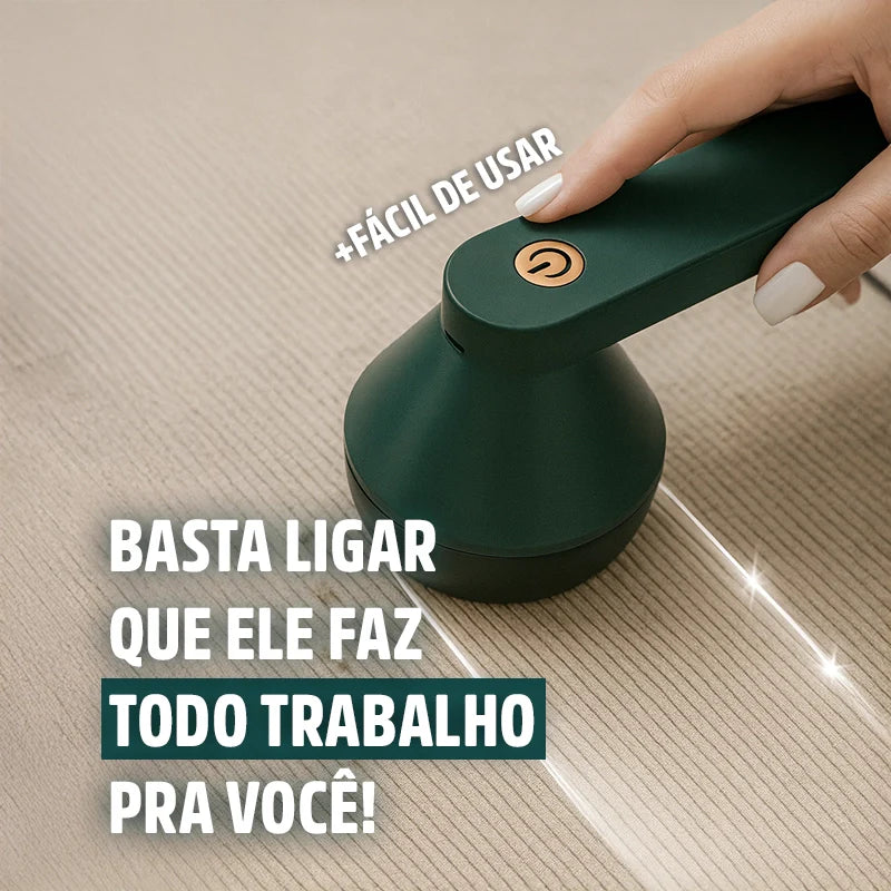 Removedor de Bolinhas Elétrico Sem Fio - Para Roupas Sem Pelos e Bolinhas