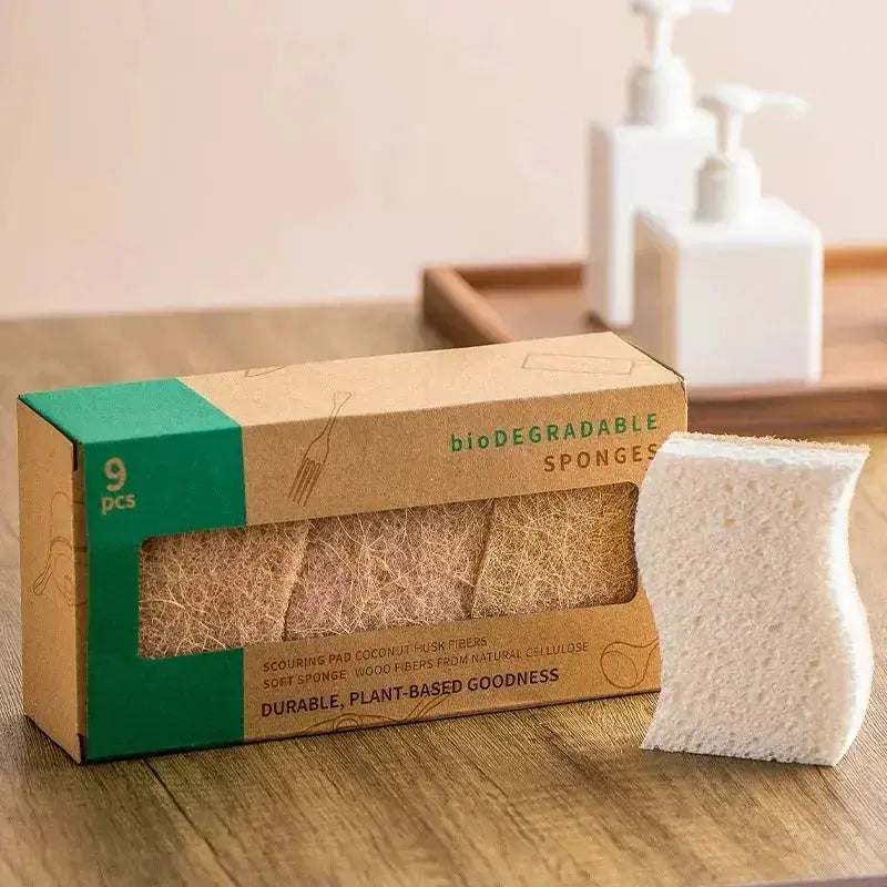 Esponja de Louça Ecológica Biodegradável Premium