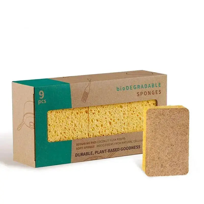 Esponja de Louça Ecológica Biodegradável Premium