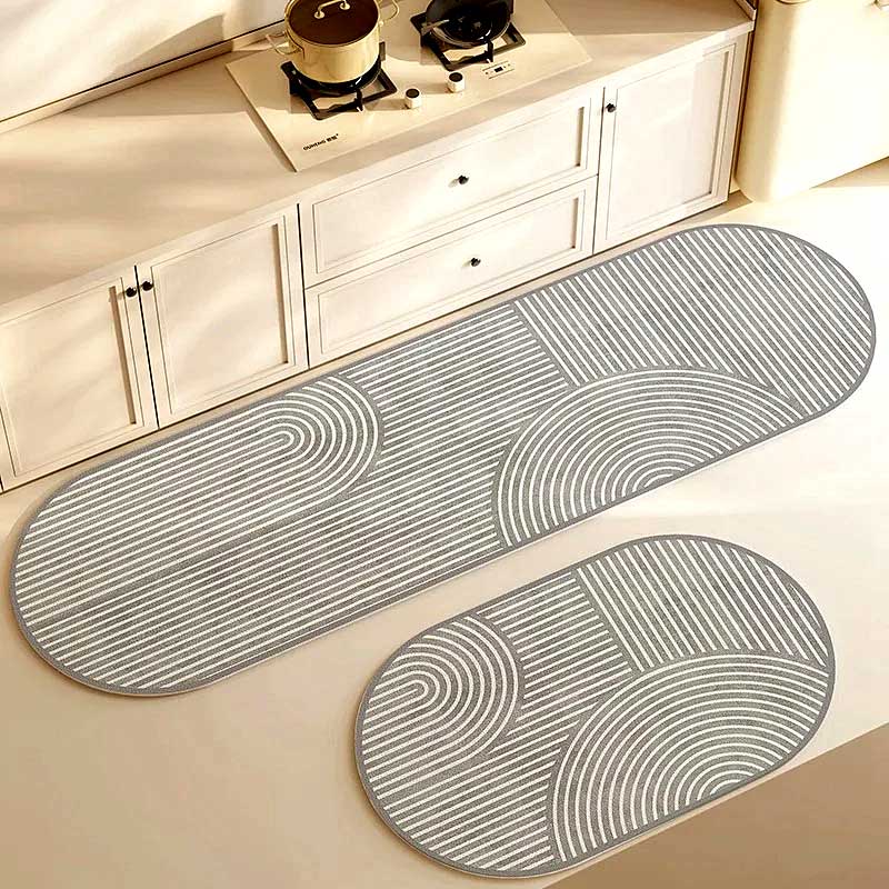 Tapete para Cozinha Antiderrapante Impermeável Design